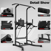 Power Tower Dip Station   Workout Abdominal Exercise for Home Gym Strength Training