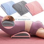 Back Stretcher Pillow Neck Lumbar Support Relaxed Yoga Spine