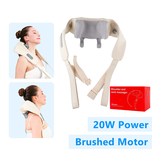 Foreverlily 26W Brushless Motor Neck And Shoulder Massager