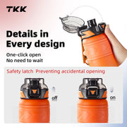 Durable & Stylish Tritan Sports Water Bottle – BPA-Free, Leak-Proof, and Portable!