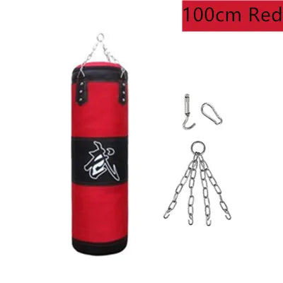 Punch Sandbag Durable Boxing Heavy Punch Bag With Metal Chain