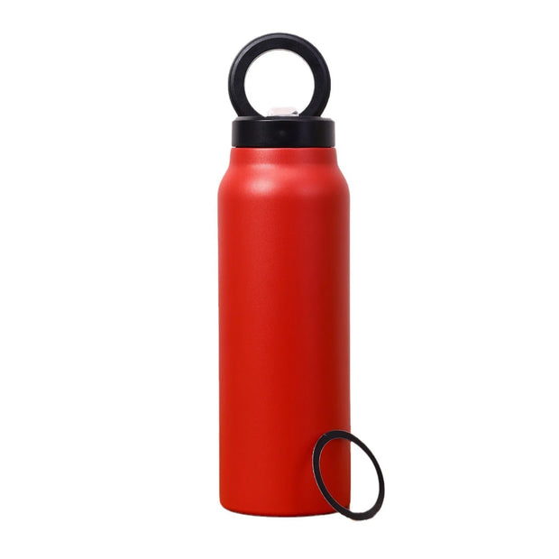 24oz Insulated Magsafe Water Bottle Stainless Steel Double Wall Sport Magnetic Water Bottle with Phone Holder