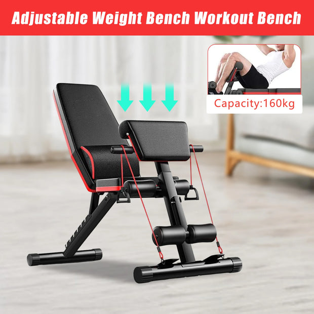 Foldable Full Body Workout Gym Exercise Multifunctional Supine Board