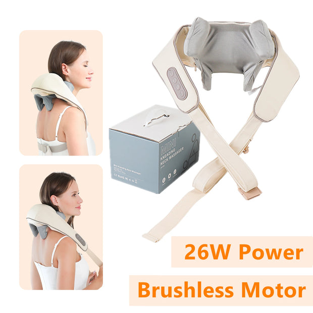 Foreverlily 26W Brushless Motor Neck And Shoulder Massager