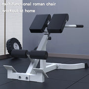 Folding Roman Chair Back Extension Exercise Bench Back Training Supine Board