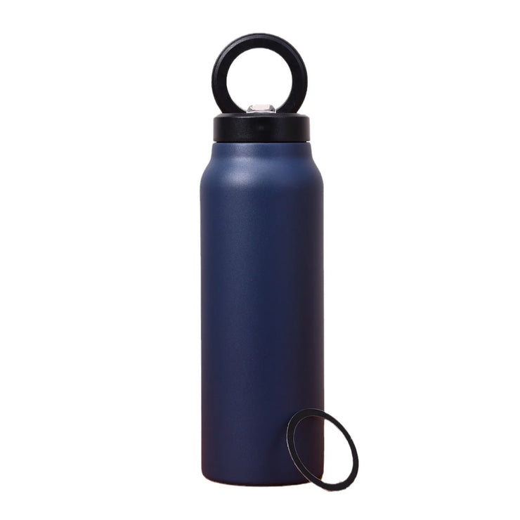 24oz Insulated Magsafe Water Bottle Stainless Steel Double Wall Sport Magnetic Water Bottle with Phone Holder