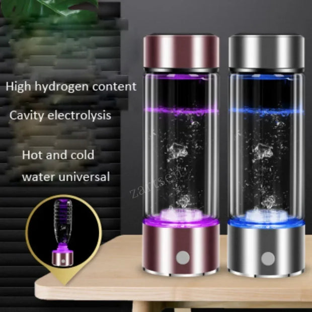 Pure H2 Rich Hydrogen alkaline Bottle Electrolysis Drink Hydrogen