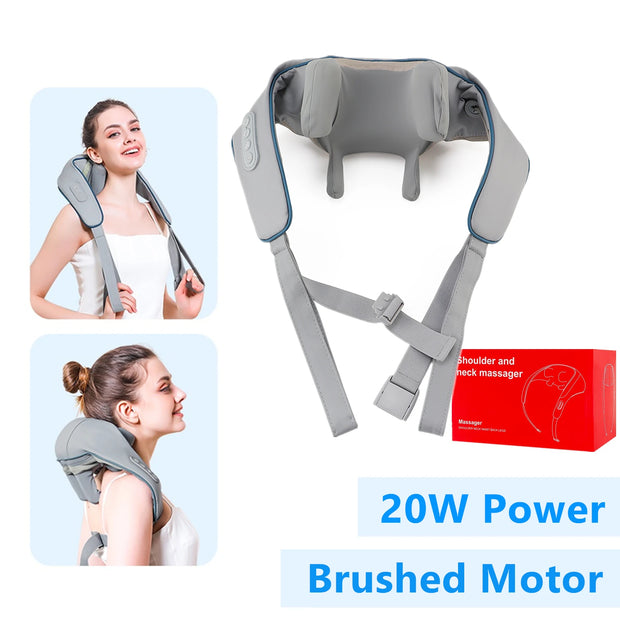 Foreverlily 26W Brushless Motor Neck And Shoulder Massager