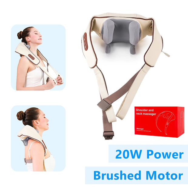 Foreverlily 26W Brushless Motor Neck And Shoulder Massager