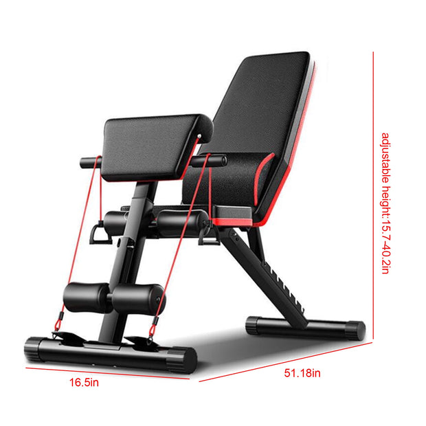 Foldable Full Body Workout Gym Exercise Multifunctional Supine Board