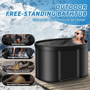 Ice Bath Tub Portable Bathtub Cold Water Tub Hot Bath