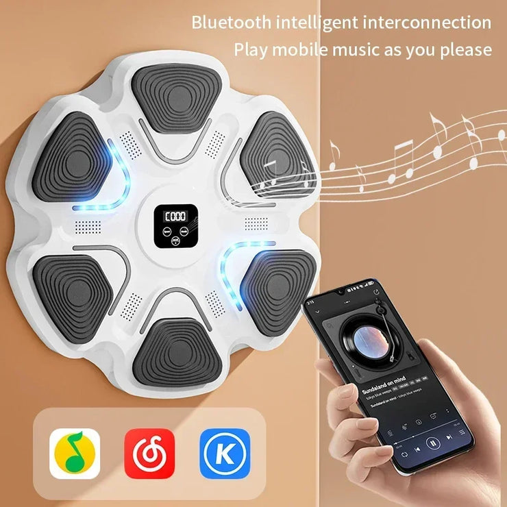 New Smart Music Boxing Machine Adult/Children Sports Fitness Boxing Trainer