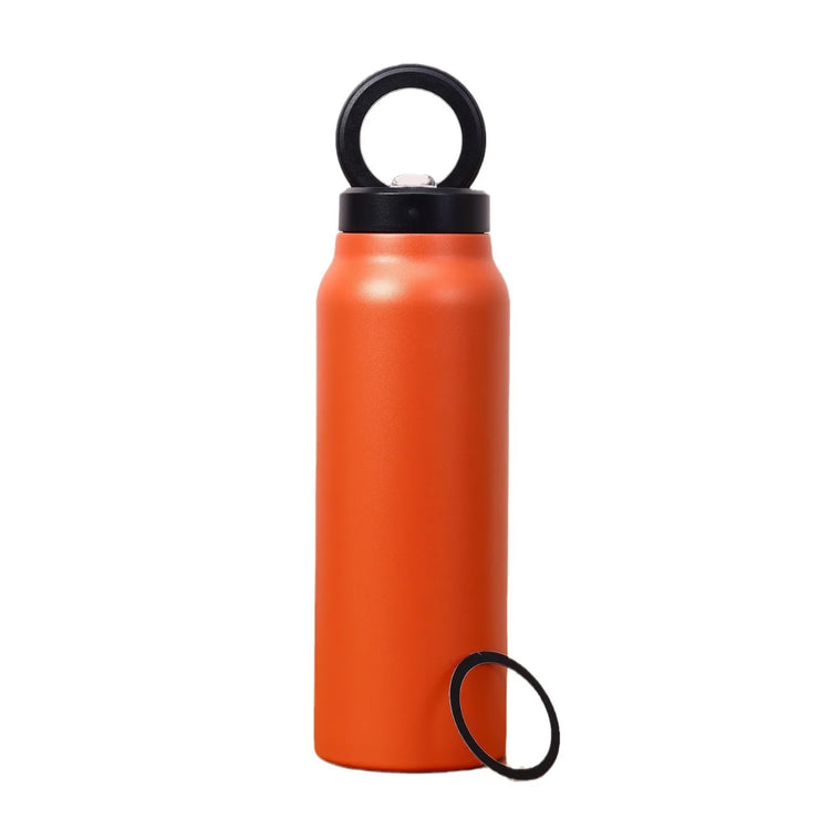 24oz Insulated Magsafe Water Bottle Stainless Steel Double Wall Sport Magnetic Water Bottle with Phone Holder