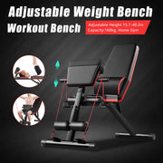 Foldable Full Body Workout Gym Exercise Multifunctional Supine Board