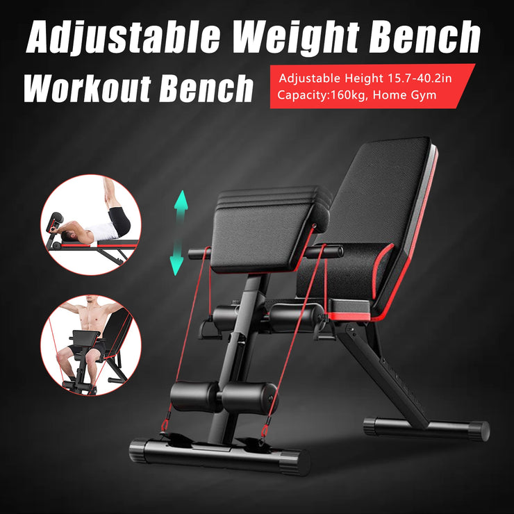 Foldable Full Body Workout Gym Exercise Multifunctional Supine Board